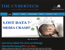 Tablet Screenshot of cybertechservices.co.in